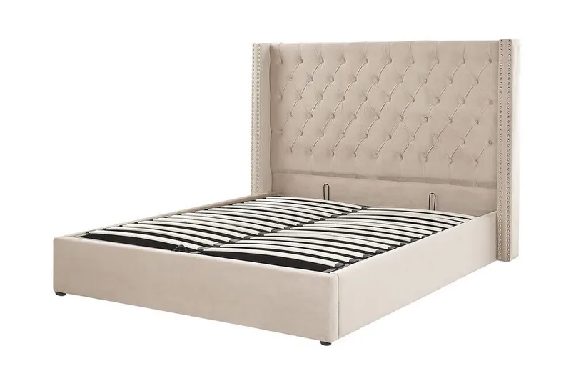 Kymmen Dubbelsäng 160x200 cm - Beige - Möbler - Säng - Ramsäng