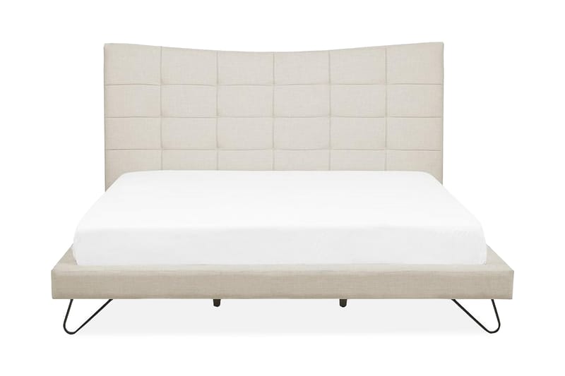 Lannion Dubbelsäng 180200 cm Beige - Beige - Möbler - Säng - Ramsäng