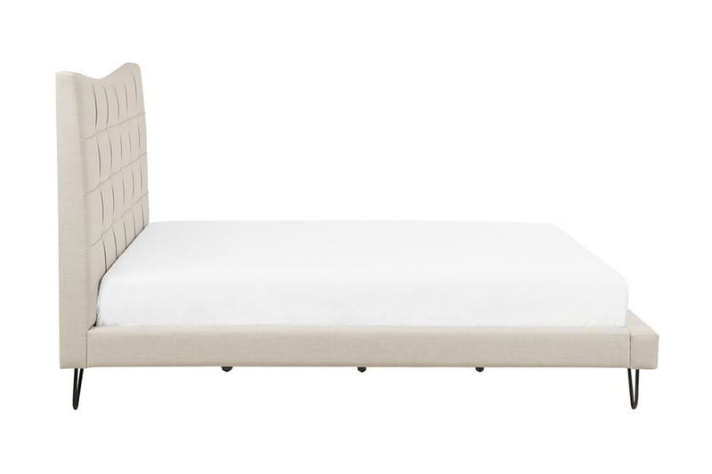 Lannion Dubbelsäng 180200 cm Beige - Beige - Möbler - Säng - Ramsäng