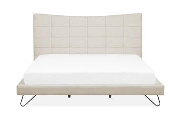 Lannion Dubbelsäng 180200 cm Beige - Beige - Möbler - Säng - Sängram & sängstomme
