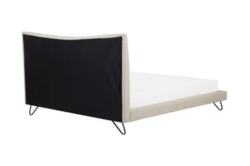Lannion Dubbelsäng 180200 cm Beige - Beige - Möbler - Säng - Sängram & sängstomme