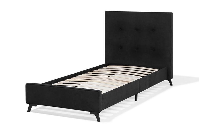 Lisko Säng 90x200 cm  Svart Svart - Svart - Möbler - Säng - Ramsäng