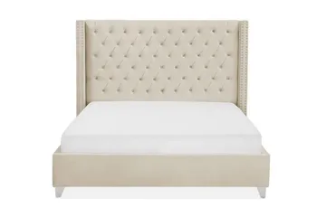 Lubbon Dubbelsäng 180 200 cm - Beige - Möbler - Säng - Sängram & sängstomme