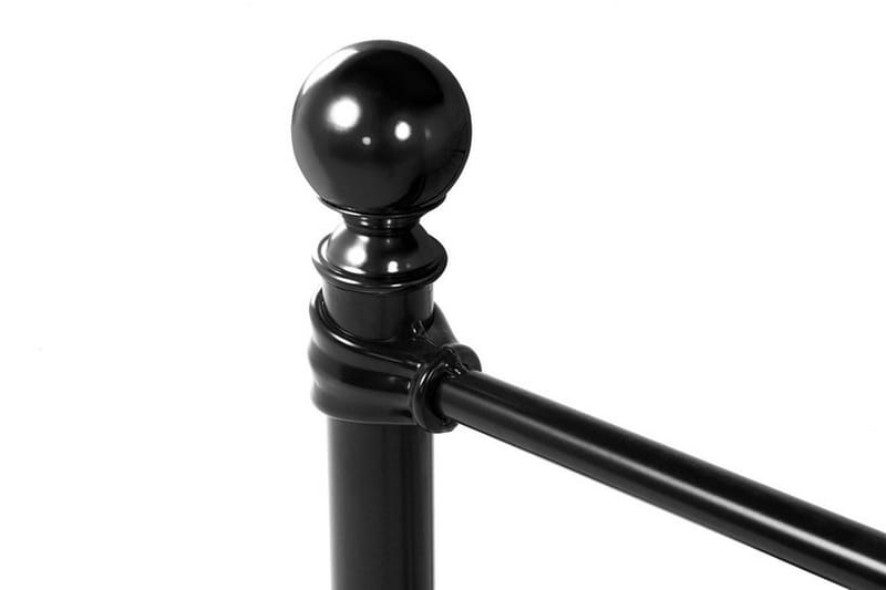 Lyn Dubbelsäng 160 200 cm Svart - Svart - Möbler - Säng - Ramsäng