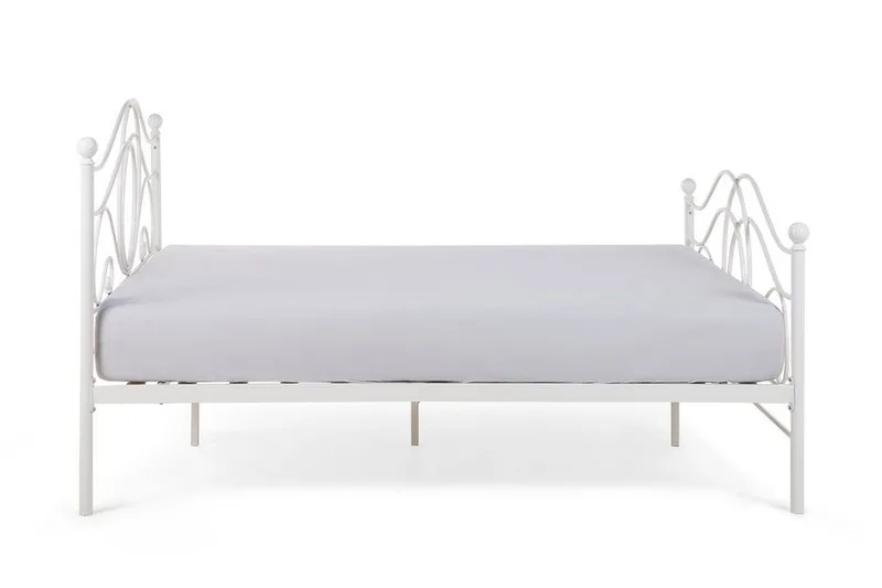 Lyra Dubbelsäng 160200 cm - Vit - Möbler - Säng - Ramsäng