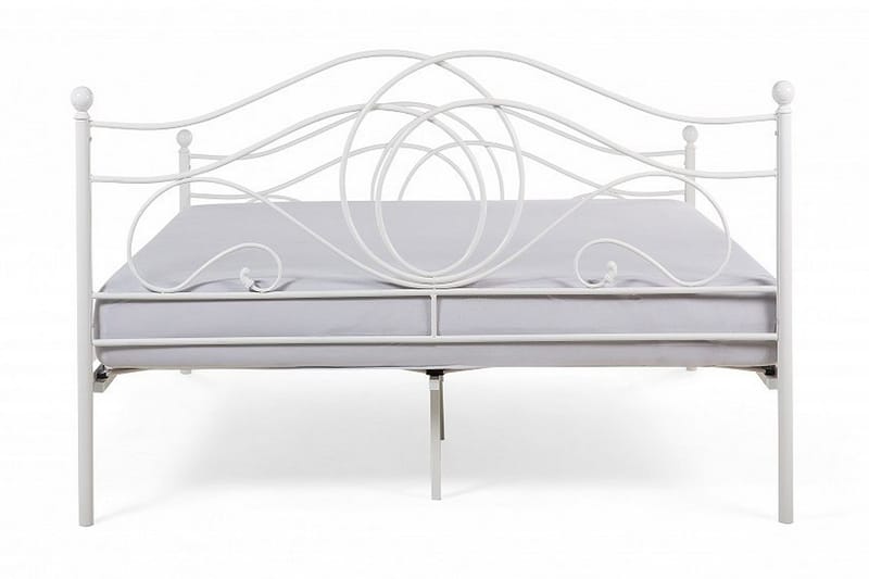 Lyra Dubbelsäng 160200 cm - Vit - Möbler - Säng - Ramsäng