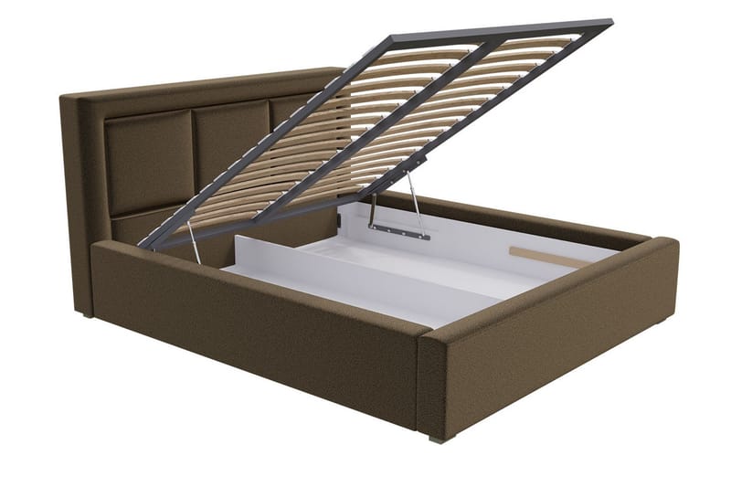 Modena Ramsäng 223x200x93 cm - Mörkgrå - Möbler - Säng - Ramsäng