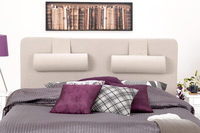 Night Komplett Sängpaket Ramsäng 160x200 Fast Latex - Beige - Möbler - Säng - Komplett sängpaket