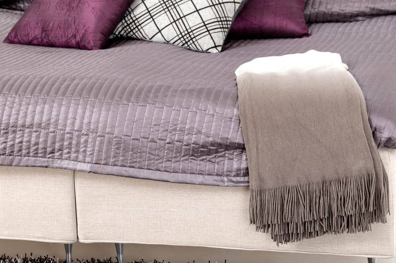 Night Komplett Sängpaket Ramsäng 160x200 Fast Latex - Beige - Möbler - Säng - Komplett sängpaket