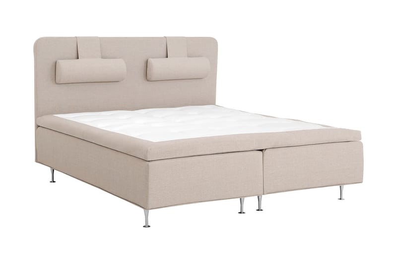 Night Komplett Sängpaket Ramsäng 160x200 Fast Latex - Beige - Möbler - Säng - Komplett sängpaket