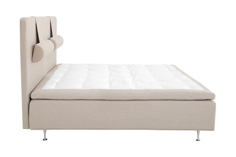Night Komplett Sängpaket Ramsäng 160x200 Fast Latex - Beige - Möbler - Säng - Komplett sängpaket
