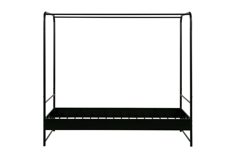 Nikodim Säng 90x200 - Svart Metall - Möbler - Säng - Ramsäng