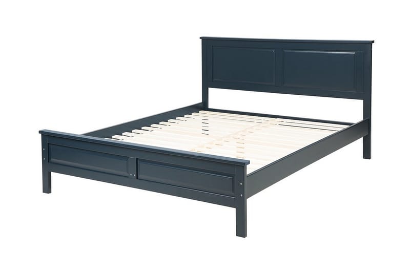Olivet Dubbelsäng 180 200 cm Blå - Blå - Möbler - Säng - Ramsäng