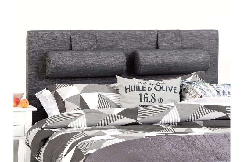 Prime Komplett Sängpaket 160x200 cm - Mörkgrå - Möbler - Säng - Komplett sängpaket