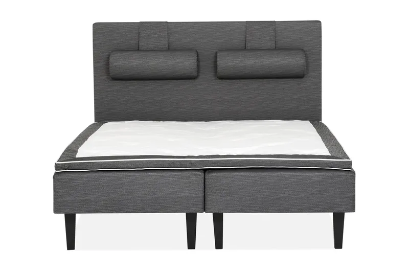 Prime Komplett Sängpaket 160x200 cm, Mörkgrå