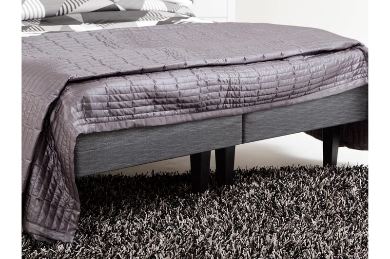 Prime Komplett Sängpaket 160x200 cm - Mörkgrå - Möbler - Säng - Komplett sängpaket