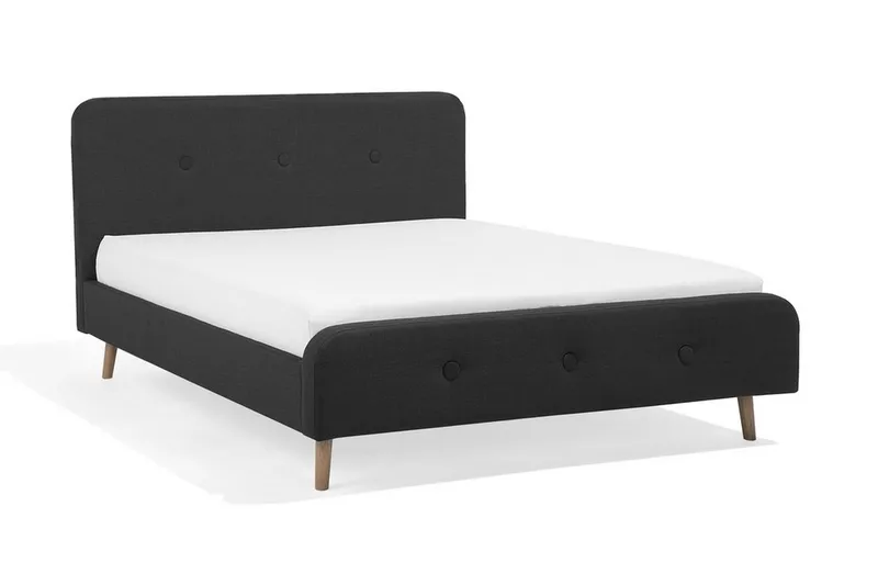 Rennes Sängram 140x200 cm - Grå - Möbler - Säng - Sängram & sängstomme