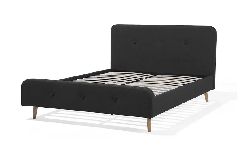 Rennes Sängram 140x200 cm - Grå - Möbler - Säng - Sängram & sängstomme