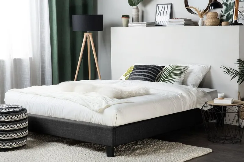 Roanne Sängram 160x200 cm Grå, Grå