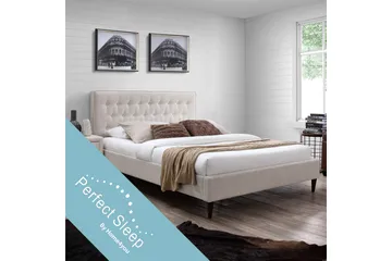 Säng EMILIA med madrass HARMONY TOP 160x200cm - Möbler - Säng - Komplett sängpaket