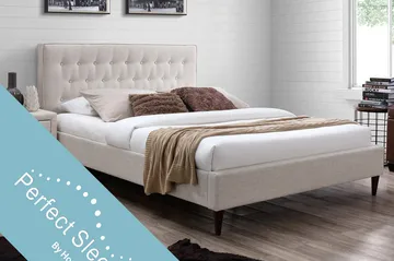 Säng EMILIA med madrass HARMONY TOP 160x200cm - Möbler - Säng - Komplett sängpaket