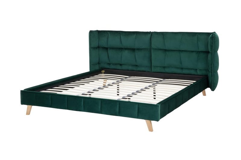 Senlis Dubbelsäng 180|200 cm - Grön - Möbler - Säng - Ramsäng