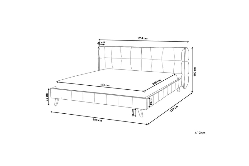 Senlis Dubbelsäng 180|200 cm - Grön - Möbler - Säng - Ramsäng