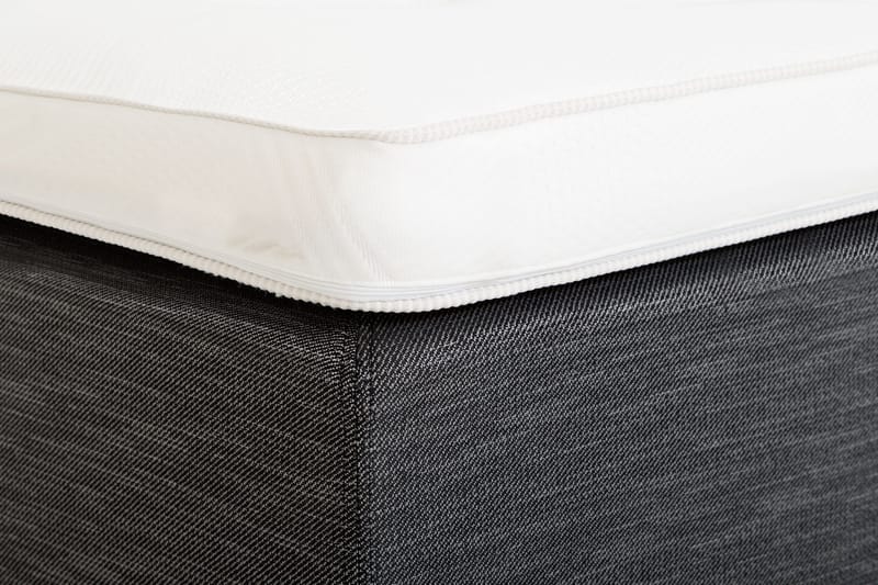 Viken Bas Komplett SängpaketRamsäng 120x200 Medelfast - Grå - Möbler - Säng - Komplett sängpaket