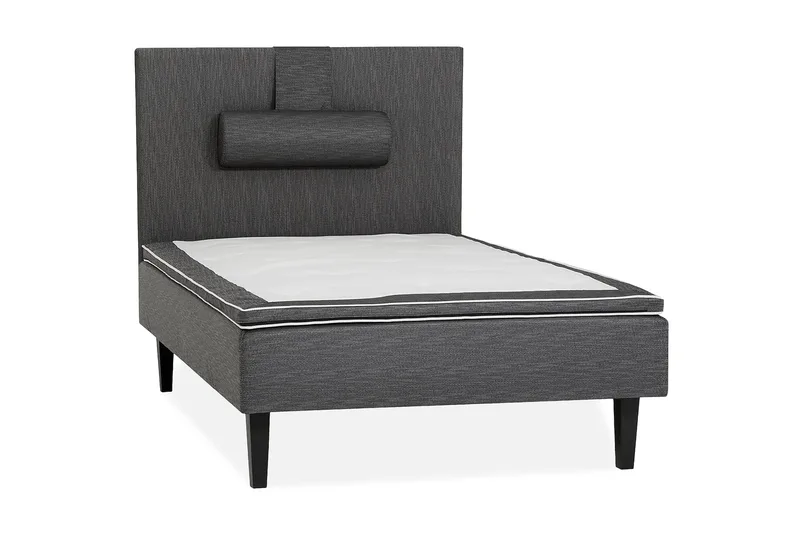 Viken Bas Ramsäng 120x200 cm, Grå/Valnöt