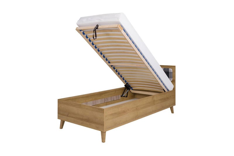 Vintra Ramsäng 90x200 cm - Grå - Möbler - Säng - Ramsäng