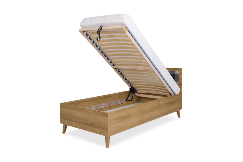 Vintra Ramsäng 90x200 cm - Grå - Möbler - Säng - Ramsäng