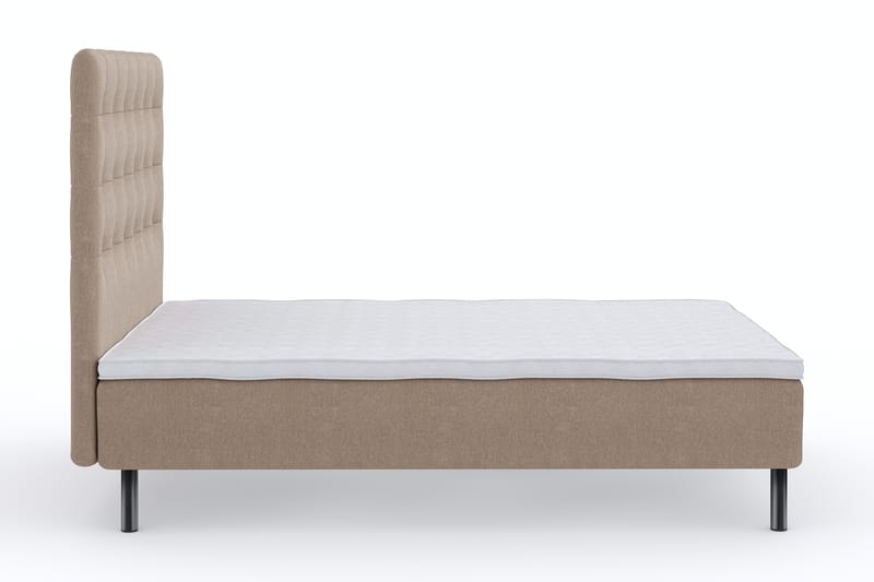 Wega Sängpaket Ramsäng 120x200 cm - Brun - Komplett sängpaket - Ramsäng
