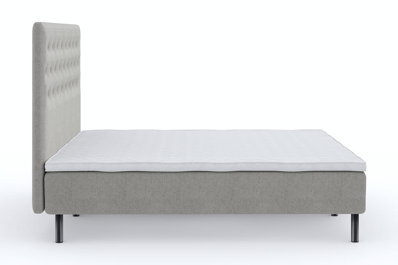 Wega Sängpaket Ramsäng 180x200 cm - Grå - Komplett sängpaket - Ramsäng