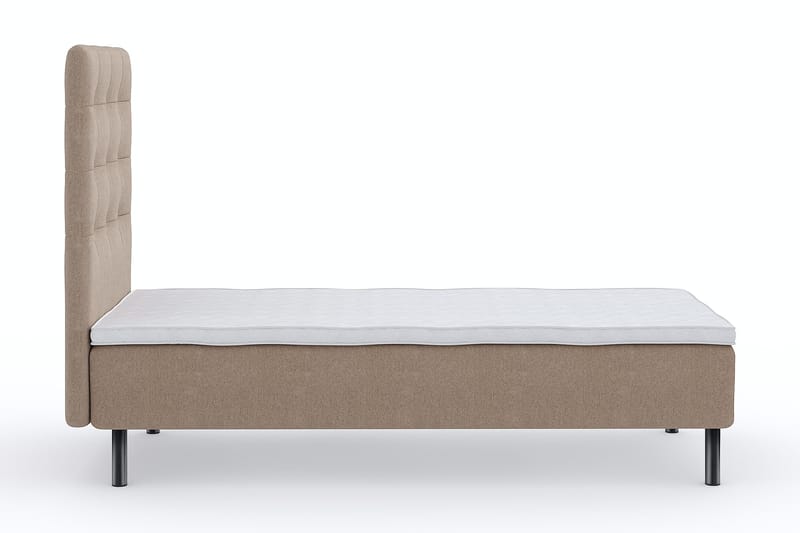 Wega Sängpaket Ramsäng 80x200 cm - Brun - Komplett sängpaket - Ramsäng