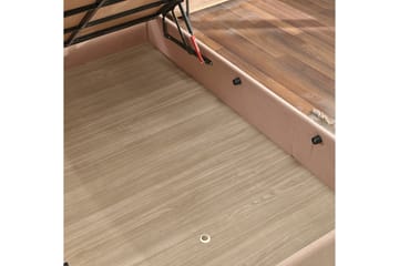 Reghum Kontinentalsäng 100x200 cm - Ljusbrun - Möbler - Säng - Komplett sängpaket