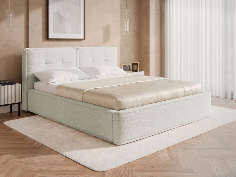 Renva Sängram 160x200 cm - Beige - Möbler - Säng - Sängram & sängstomme