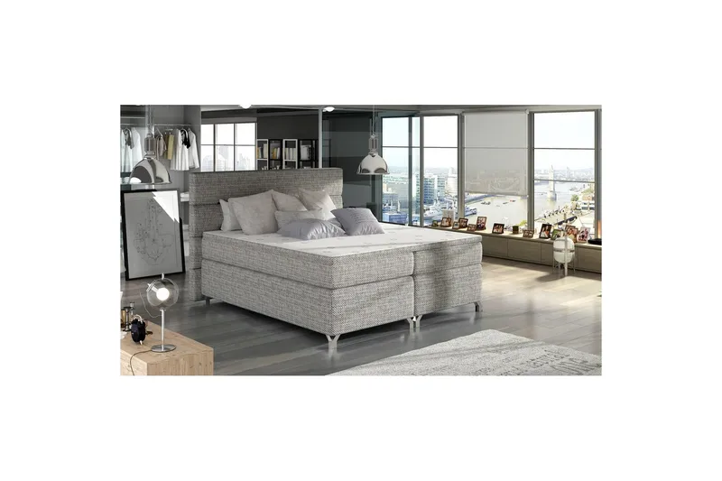 Resårbotten Eltap Amadeo - Berlin 01, Grå, 160x200 cm - Möbler - Säng - Komplett sängpaket
