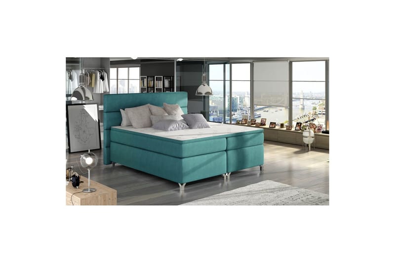 Resårbotten Eltap Amadeo - Orinoco 85, Blå, 160x200 cm - Möbler - Säng - Komplett sängpaket