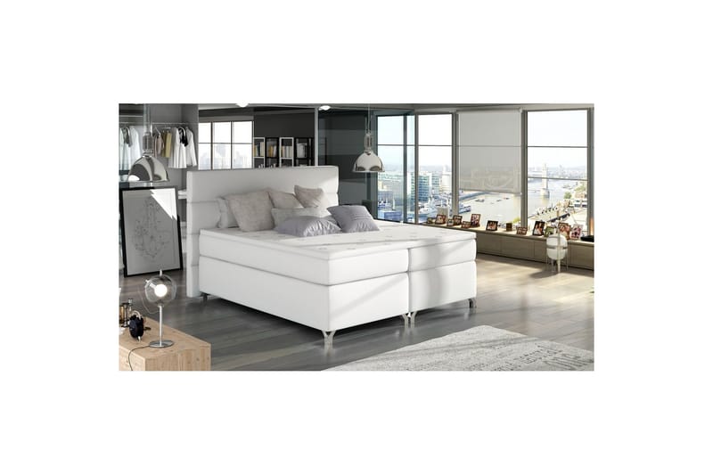 Resårbotten Eltap Amadeo - Soft 17, Vit, 160x200 cm - Möbler - Säng - Komplett sängpaket