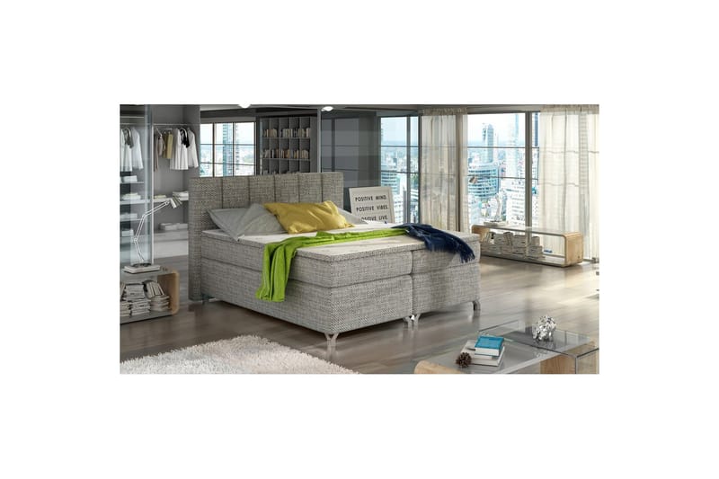 Resårbotten Eltap Basilio - Berlin 01, Grå, 160x200 cm - Möbler - Säng - Kontinentalsäng