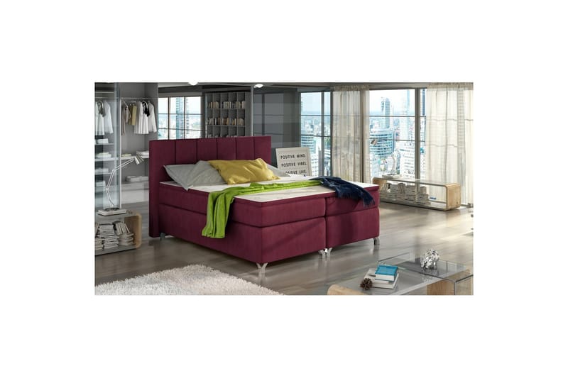 Resårbotten Eltap Basilio - Rivera 59, Röd, 140x200 cm - Möbler - Säng - Kontinentalsäng
