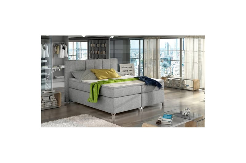 Resårbotten Eltap Basilio - Sawana 21, Grå, 180x200 cm - Möbler - Säng - Kontinentalsäng