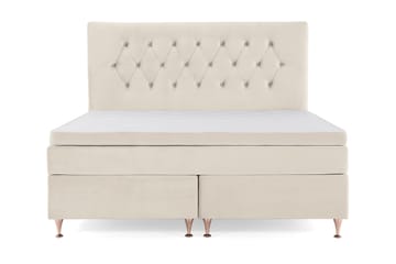 Utan sänggavel - Beige