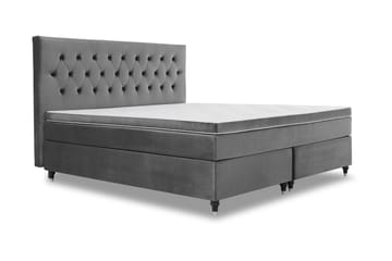Royal Velvet Kontinentalsäng 210x210 cm - Mörkgrå - Möbler - Säng - Komplett sängpaket