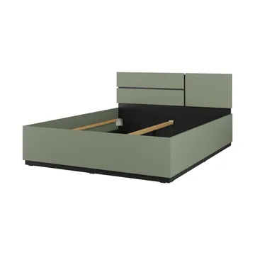 Säng Cross S - 160 cm, Grön - Möbler - Säng - Sängram & sängstomme