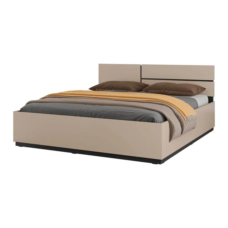 Säng Cross S med upplyftbar förvaring - 180 cm, Kongo - Möbler - Säng - Sängram & sängstomme