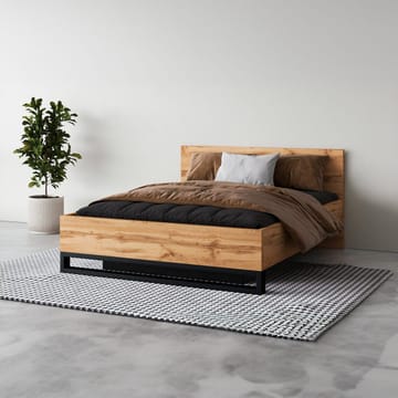 Säng Halle S med ram på gaslyft och förvaringsbox - 140 cm - Möbler - Säng - Sängram & sängstomme