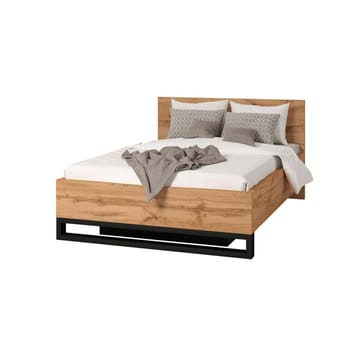 Säng Halle S med ram på gaslyft och förvaringsbox - 140 cm - Möbler - Säng - Sängram & sängstomme