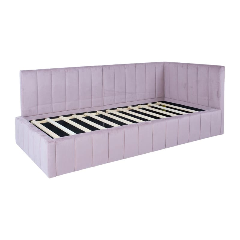 Säng Jasper 90x200 cm 100x40xh115 cm - Rosa - Möbler - Säng - Sängram & sängstomme