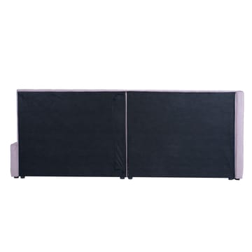 Säng Jasper 90x200 cm 100x40xh115 cm - Rosa - Möbler - Säng - Sängram & sängstomme